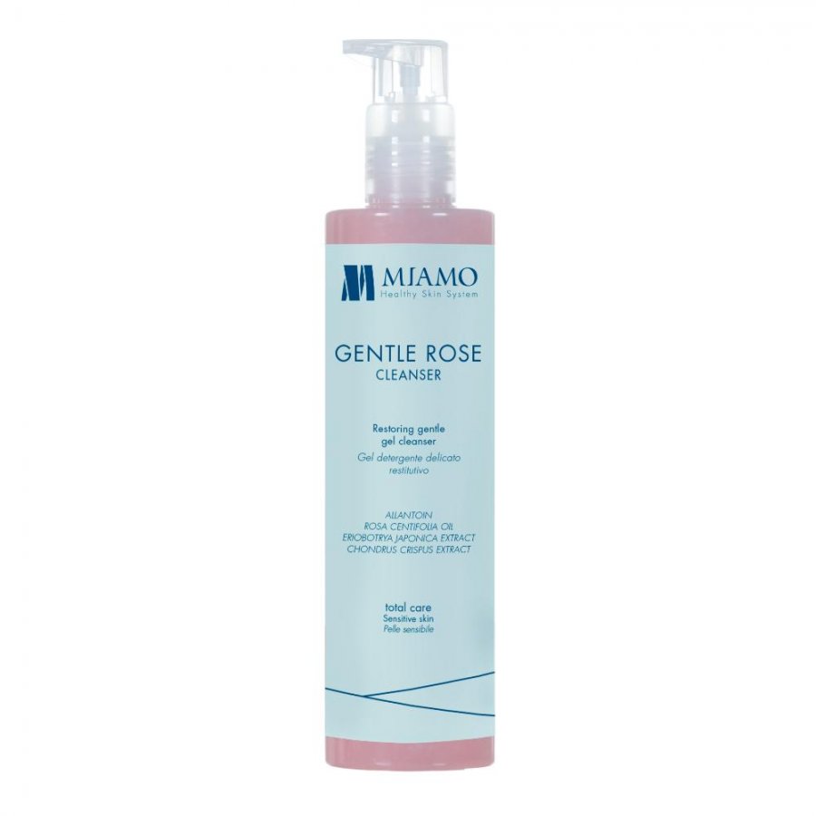 Miamo Gentle Rose Cleanser 250ml - Gel Detergente Delicato Restitutivo