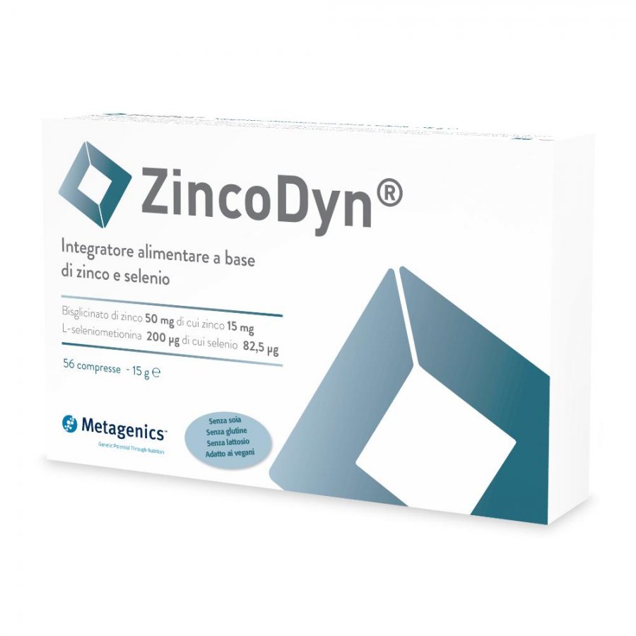 Zincodyn - Integratore alimentare a base di zinco 56 Compresse