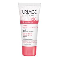 Uriage Roseliane - Crema Anti-Arrossamento SPF30 40ml, Protezione Solare per Pelle Sensibile con Tendenza all'Arrossamento