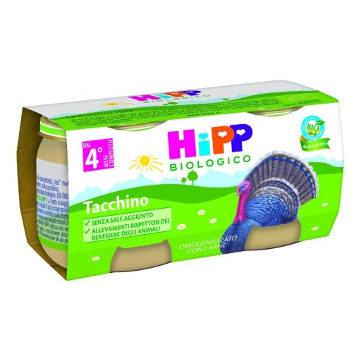 Hipp Bio Omog Tacchino 2x80g