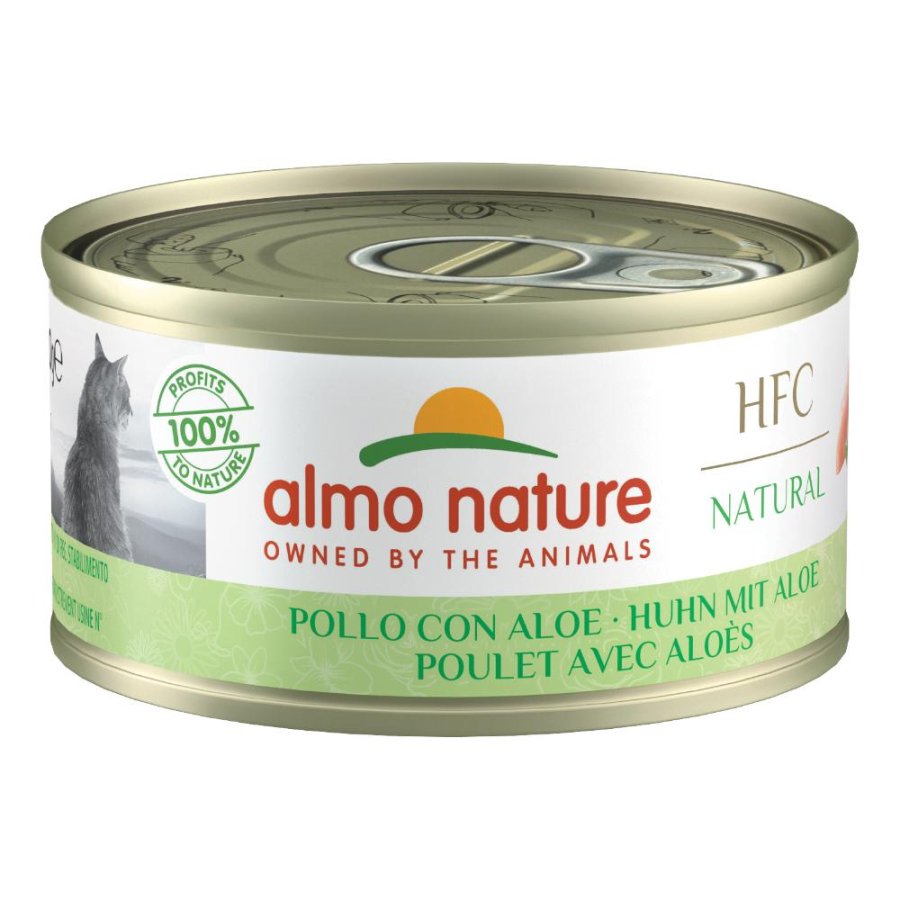 ALMO NATURE GATTO HFC LIGHT POLLO ALOE 70GR (lattina)