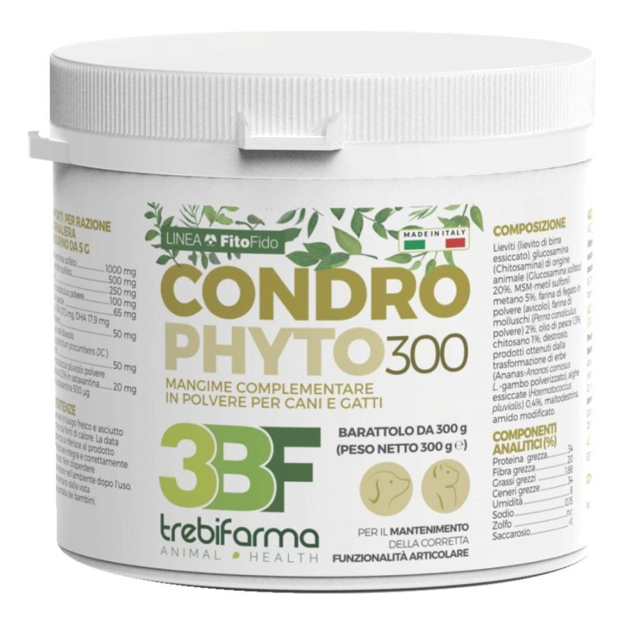 CONDROPHYTO CANE/GATTO POLVERE 300GR - TREBIFARMA