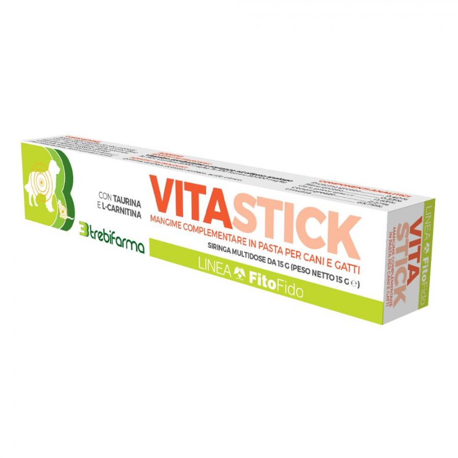Vitastick Pasta 15g - Integratore Nutrizionale per Cani e Gatti