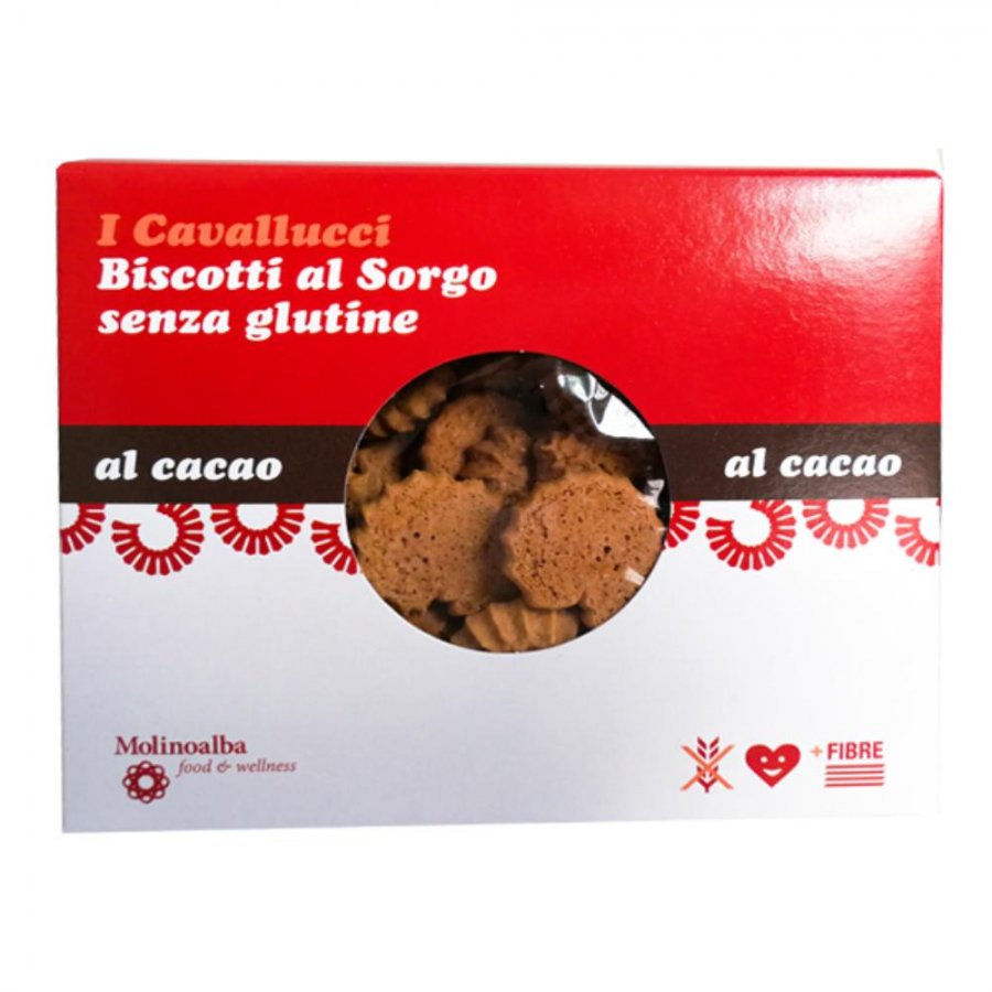 MOLINO ALBA Biscotti Cavallucci Cacao 125g