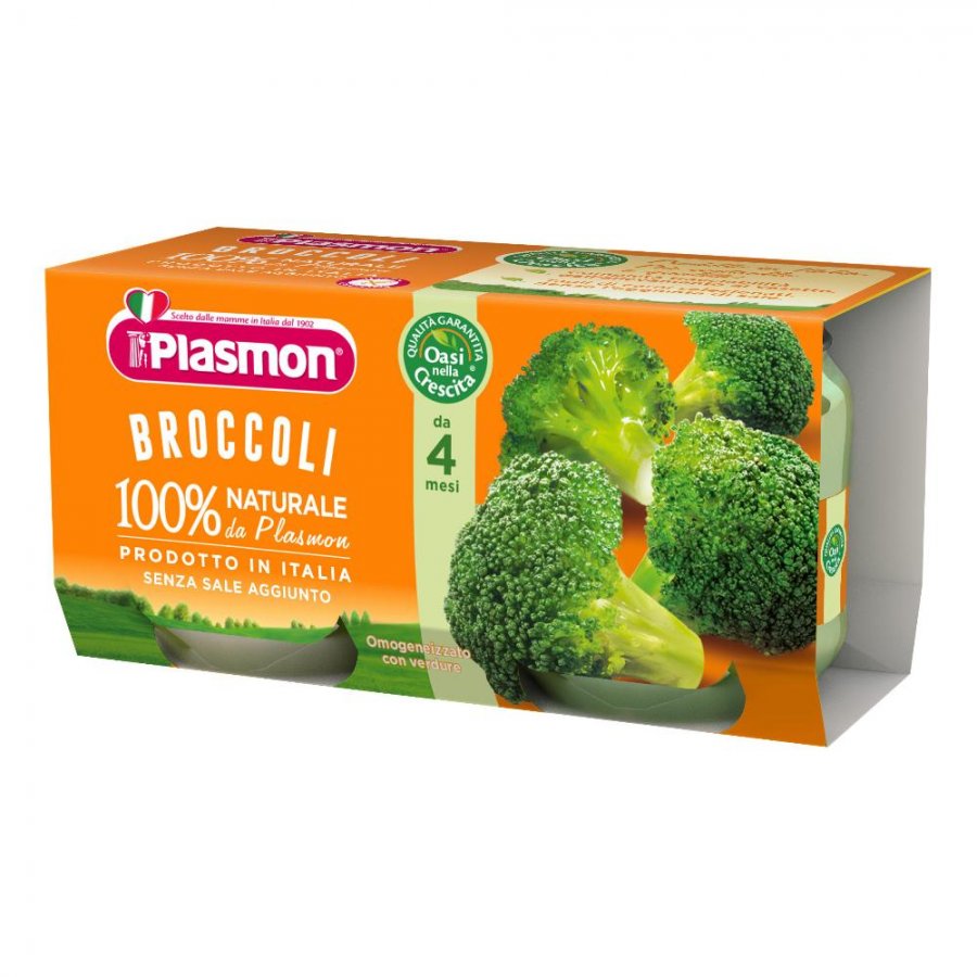 PLASMON Omog.Broccoli 2x80g