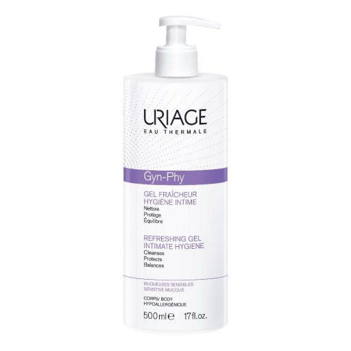 Uriage Gyn-Phy - Detergente Intimo, 500ml - Igiene Intima Femminile