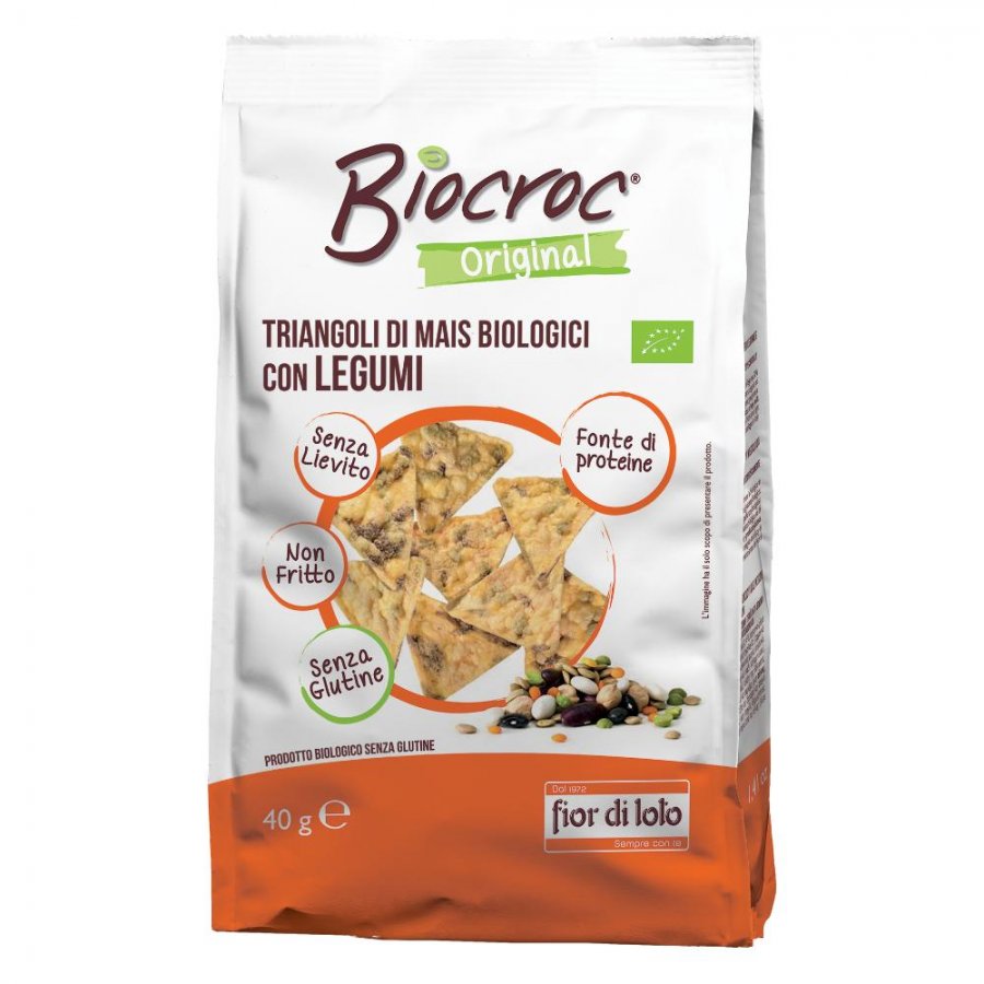 BioCroc - Triangoli Legumi 40 g