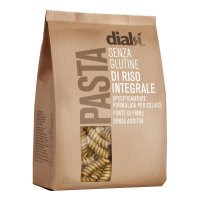 Pasta Senza Glutine di Riso Integrale Fusilli 400 g - Dialsi' - Pasta Gluten-Free