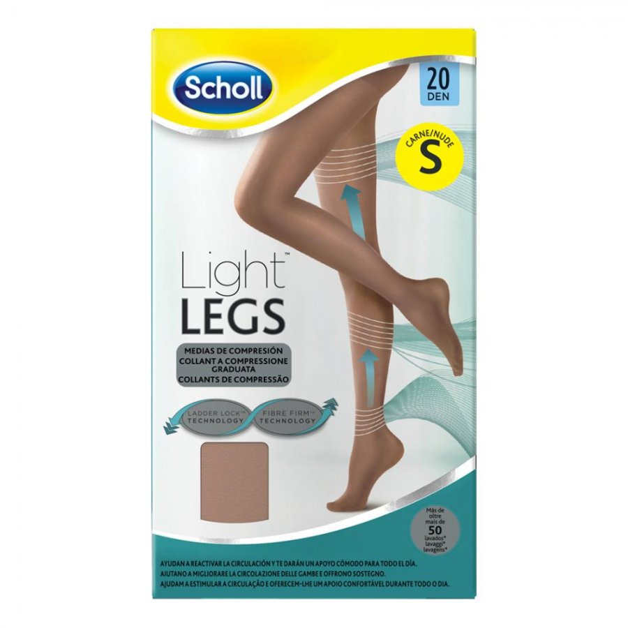 Collant Dr. Scholl Light Legs 20 Denari Nude Taglia S - Comfort e Stile per Gambe Leggere