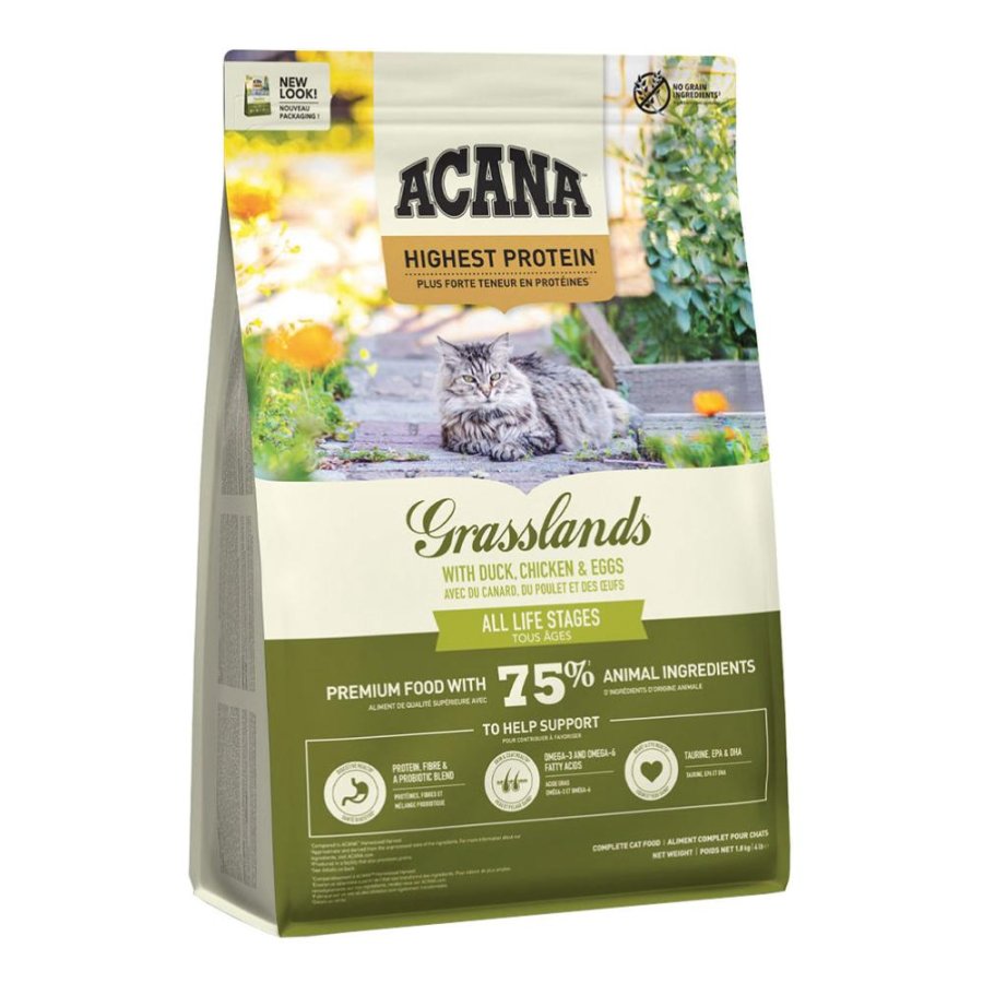 ACANA GATTO REGIONALS GRASSLANDS AGNELLO TROTA ANATRA 340GR