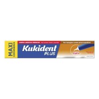 Kukident Plus - Sigillo Crema adesiva per dentiere 57g - Fissaggio Sicuro e Comfort Duraturo