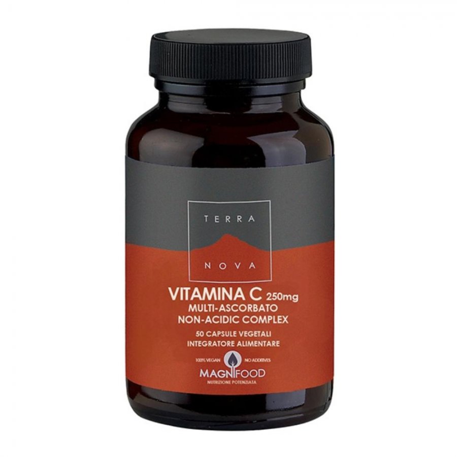 Terranova Vitamina C 50 Capsule Vegetali Integratore Alimentare