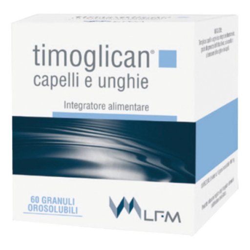 Timoglican Capelli e Unghie 60 Granuli - Integratore per la Cura e la Bellezza dei Capelli e delle Unghie