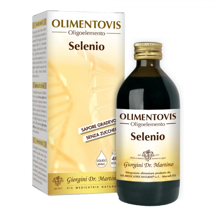 Olimentovis Selenio 200ml - Integratore Liquido di Selenio
