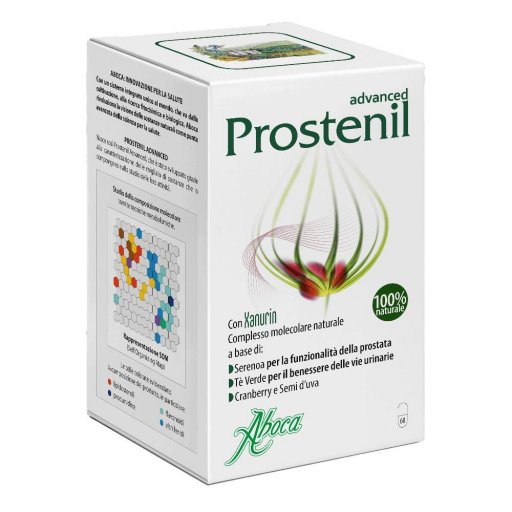 Aboca Prostenil Advanced Integratore Prostata e Vie Urinarie, 60 capsule
