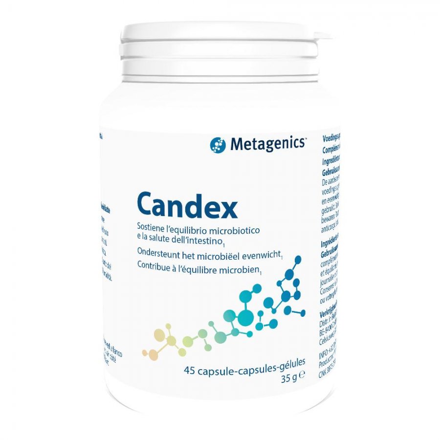 Candex - Sostiene l'equilibrio microbiotico e la salute dell'intestino 45 capsule