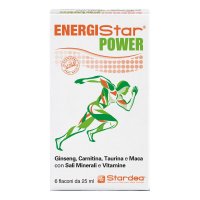 Energistar Power - Integratore Alimentare Per Sportivi 6 Flaconi da 25 ml