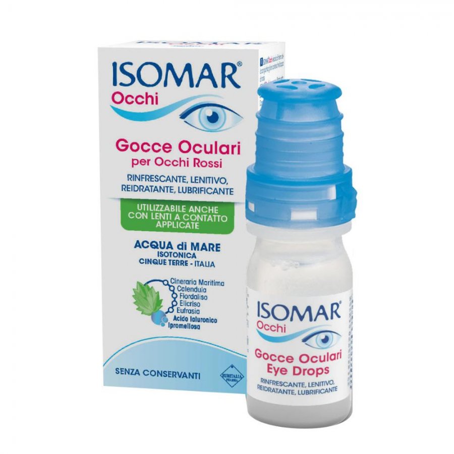 Isomar - Occhi Gocce Oculari Occhi Rossi 10 ml