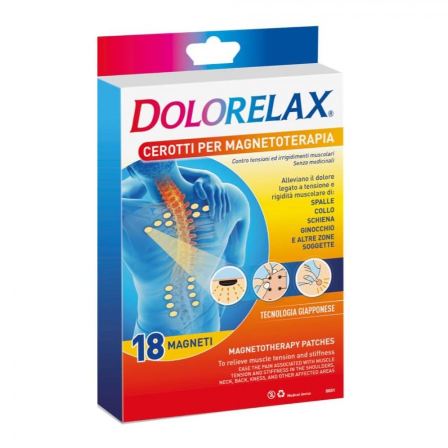 Dolorelax - Cerotto Magnetico 18 Magneti