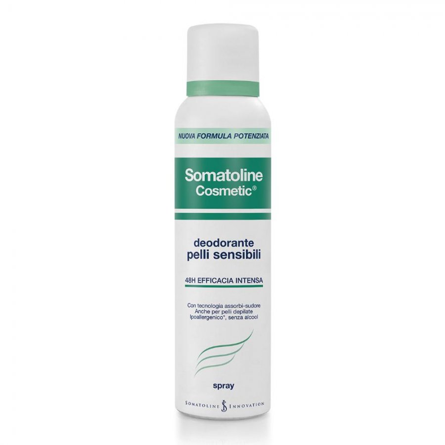 Somatoline Cosmetics Deodorante Pelli Sensibili Spray 150ml