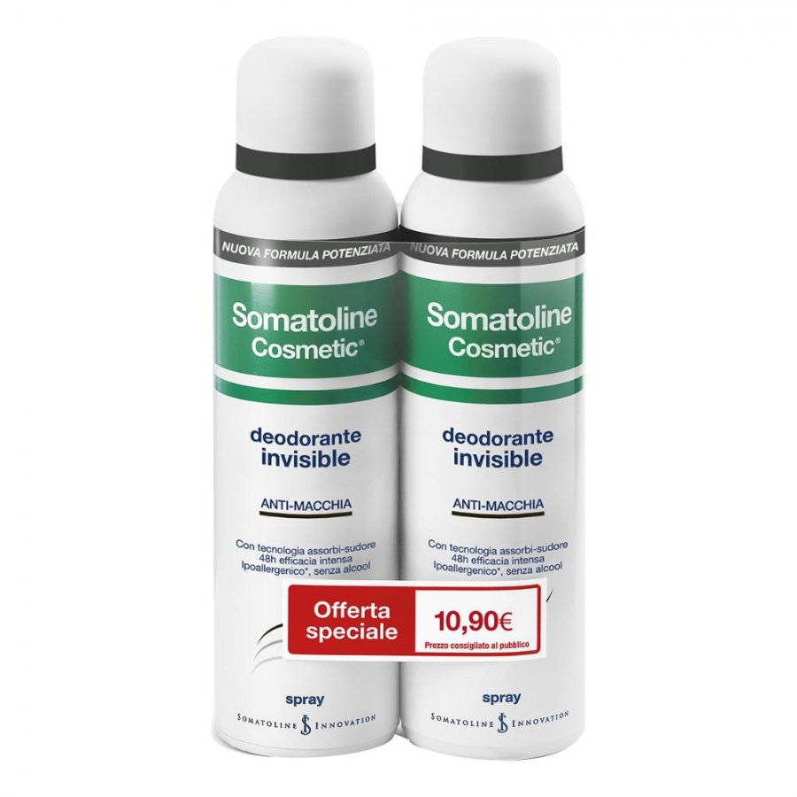 Manetti - Somatoline Deodorante Invisibile Spray Duo 2x150ml