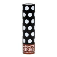 Apivita Lip Care - Balsamo Labbra alla Castagna, Idratante e Protettivo, 4.4g