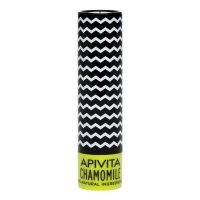 Apivita Lip Care - Balsamo Labbra alla Camomilla SPF15, Idratante e Protettivo, 4.4g