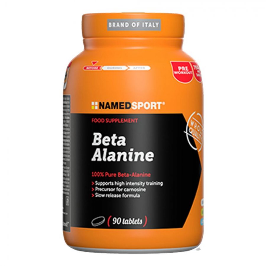 Named Sport - Beta Alanine 90 Compresse - Integratore Beta Alanina per resistenza e prestazioni - Integratore per atleti