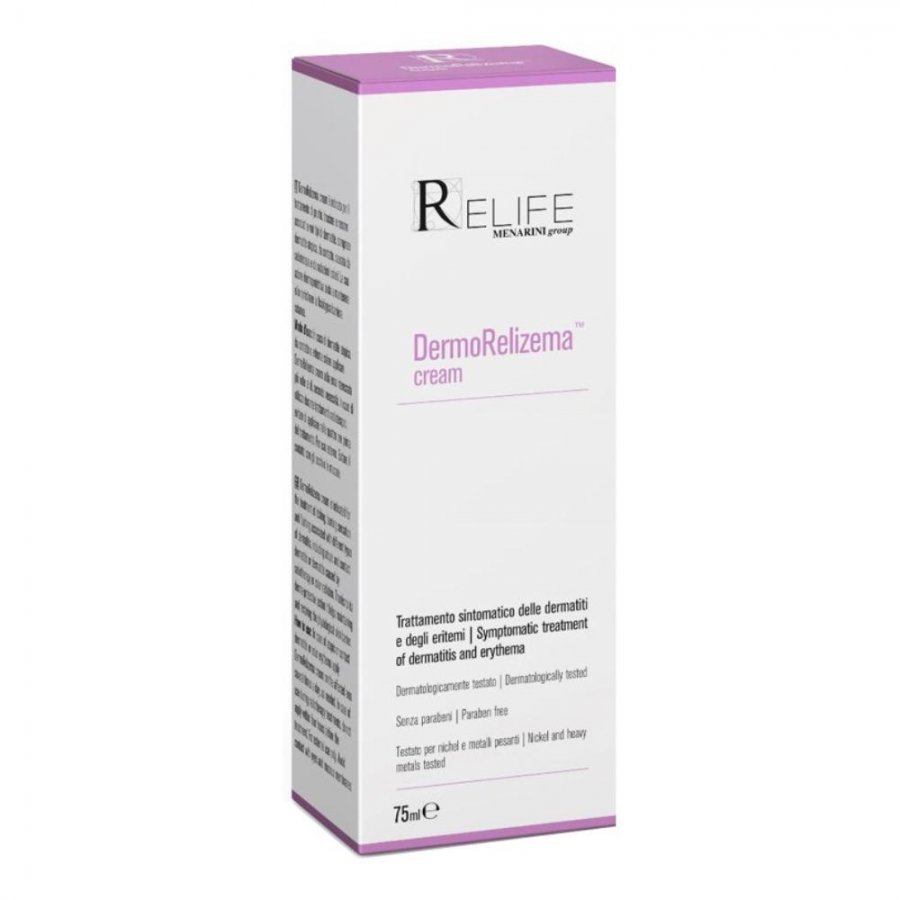Relife Dermorelizema Cream 75 ml - Trattamento per Dermatiti ed Eritemi
