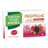 Tantum Verde Natura Propoli + C 15 Pastiglie Gommose - Integratore Immunitario