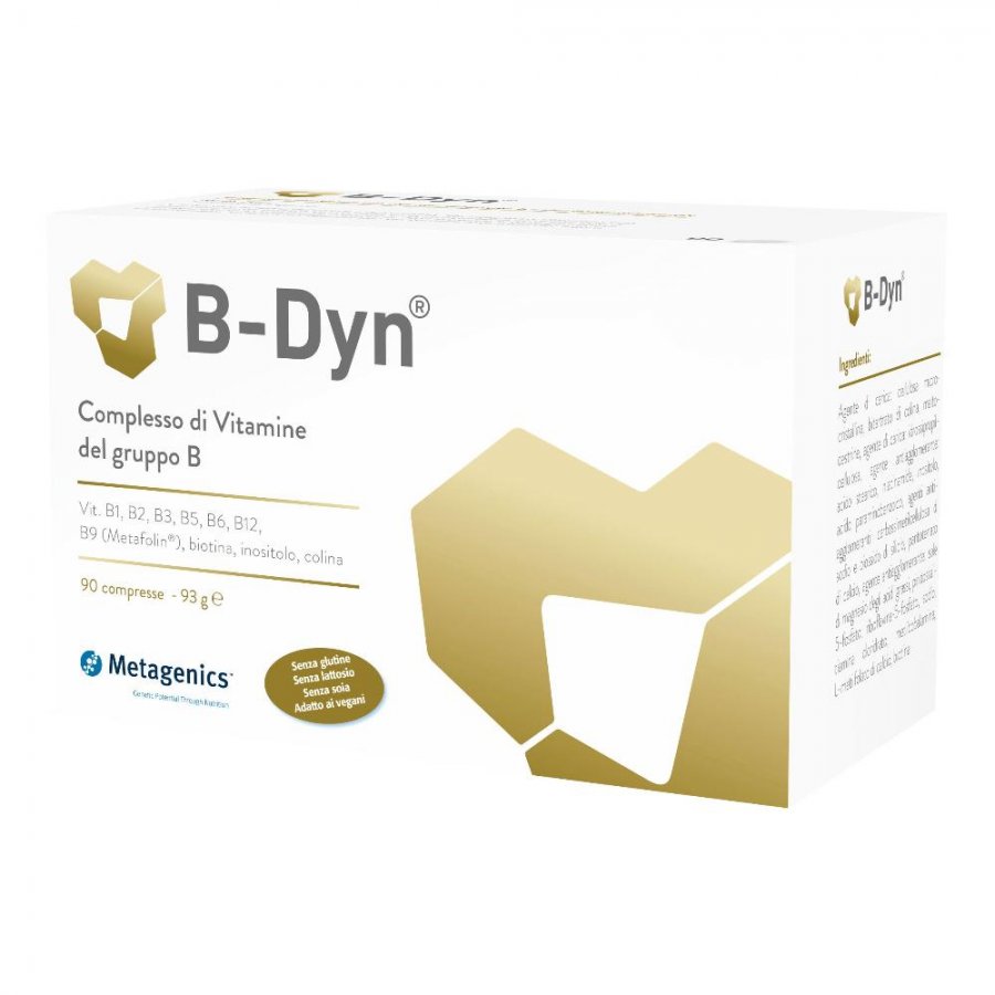B-Dyn - Integratore alimentare con vitamine del gruppo B 90 Compresse