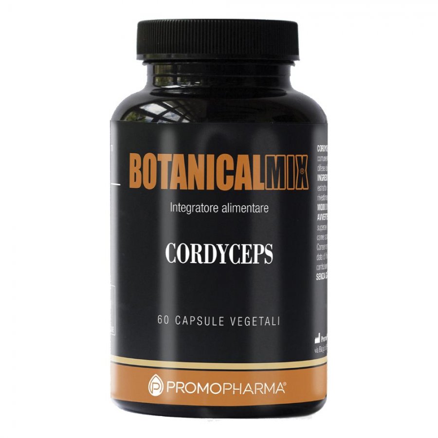 Botanical Mix - Cordyceps 60 Capsule, Integratore Naturale di Cordyceps Sinensis