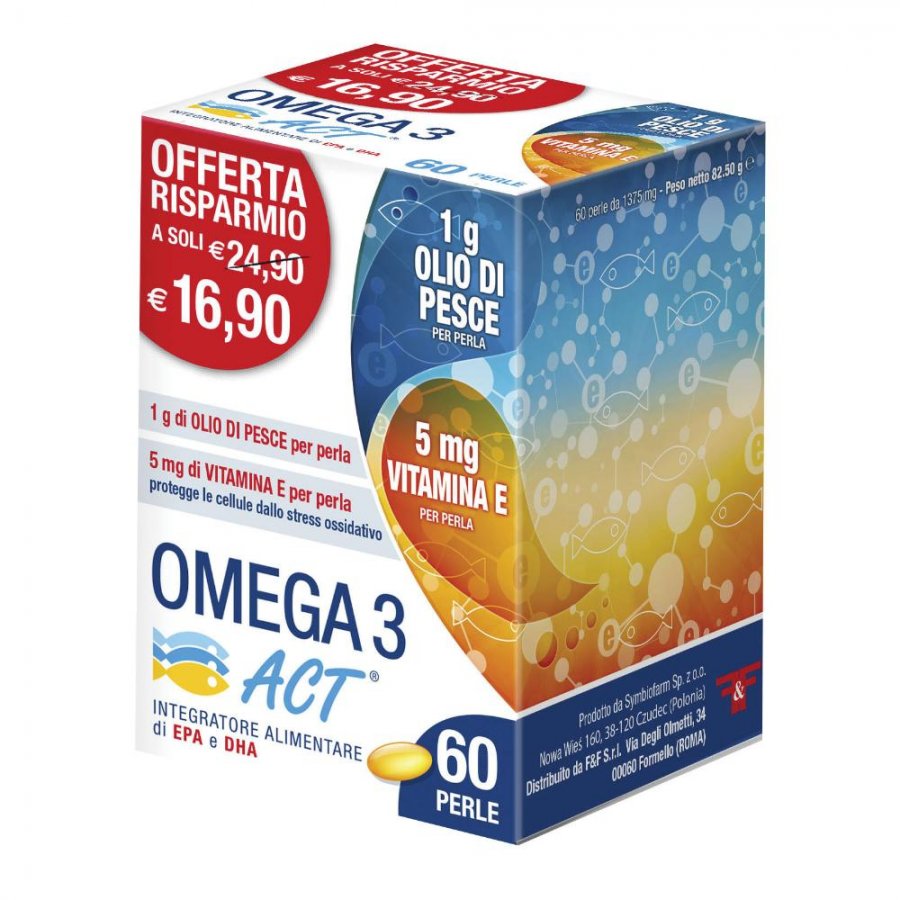Omega 3 Act -  60 Perle