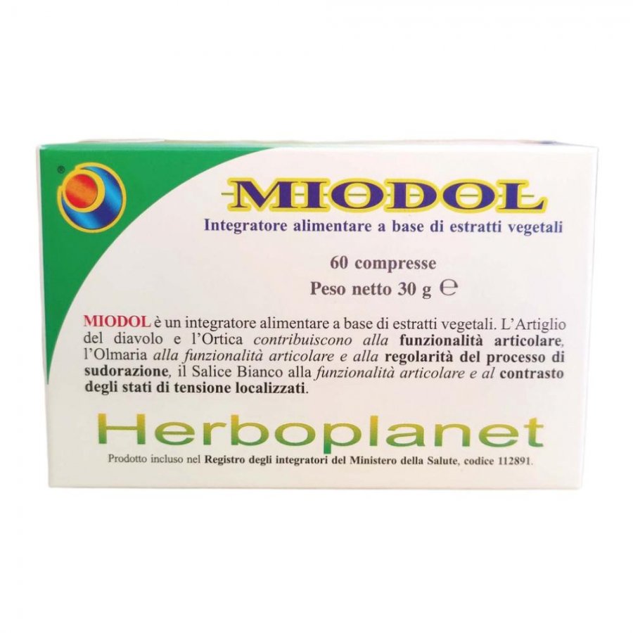 MIODOL 60CPR BLISTER 30G