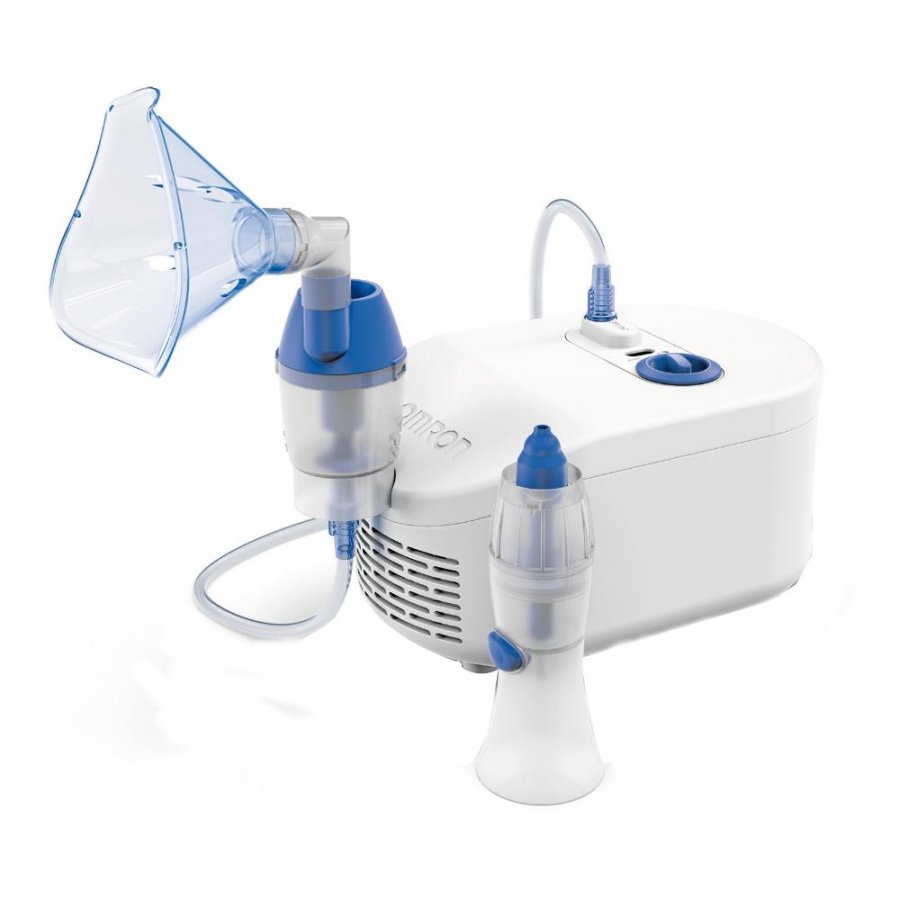 Nebulizzatore a Pistone Omron C102t con doccia nasale