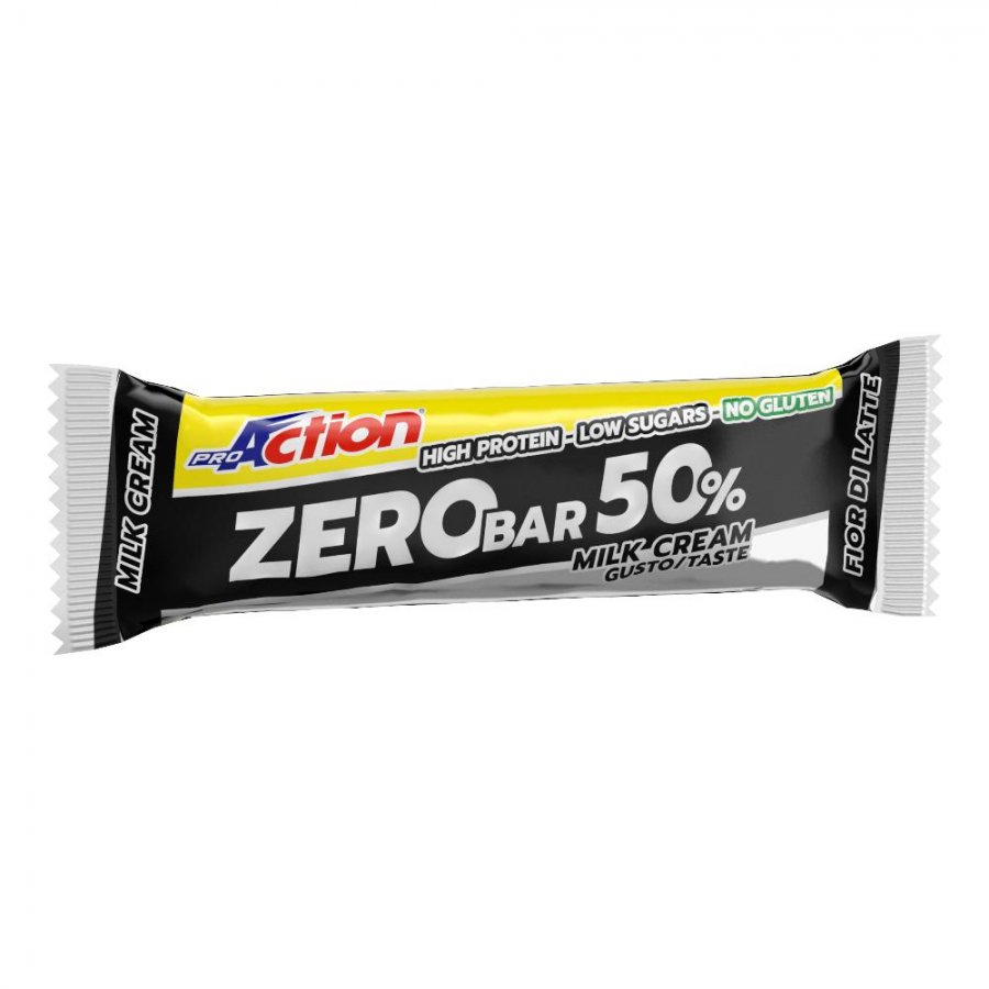 Proaction Zero Bar 50% - Barretta iperproteica Fior Di Latte 60g