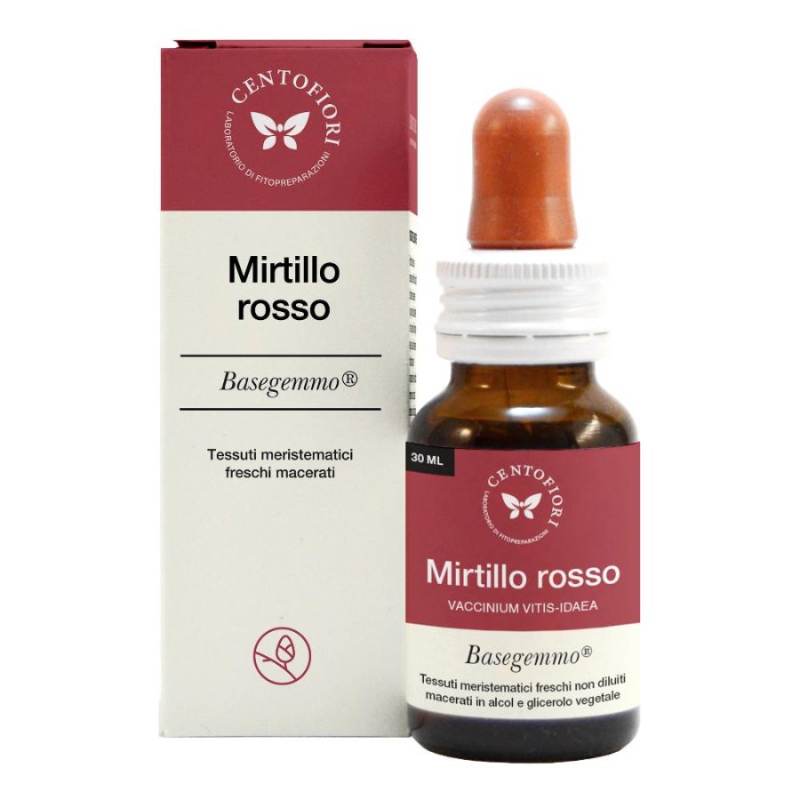 MIRTILLO ROSSO BASEGEMMO 30ML