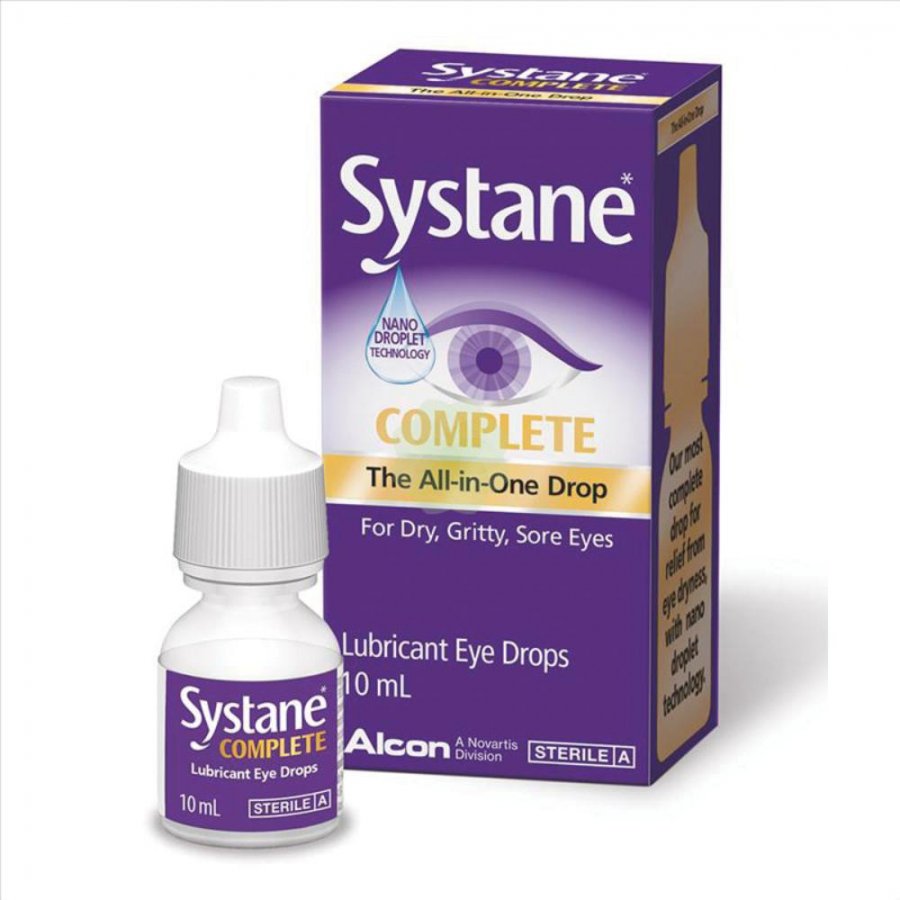 Systane - Complete Collirio Lubrificante 10ml - Per Occhi Secchi e Irritati