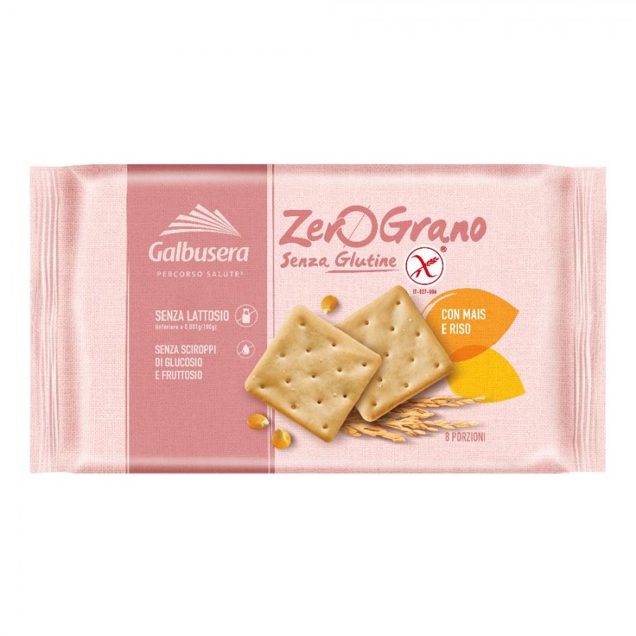 ZEROGRANO Crackers S/G Mais Riso 320g