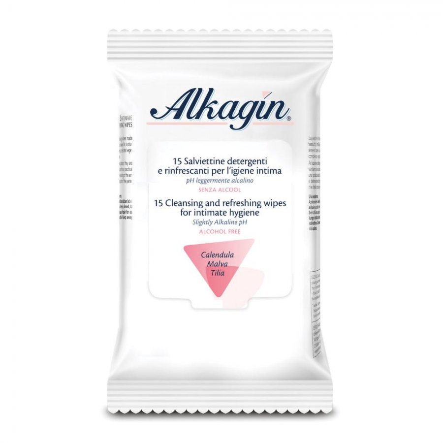 Alkagin - Salviettine Detergenti Multipack 15 Pezzi