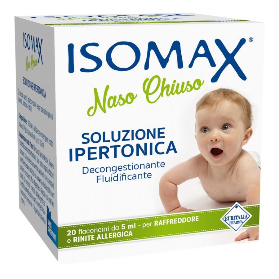 Isomax - Naso Chiuso 20 Flaconcini Ipertonici 5 ml