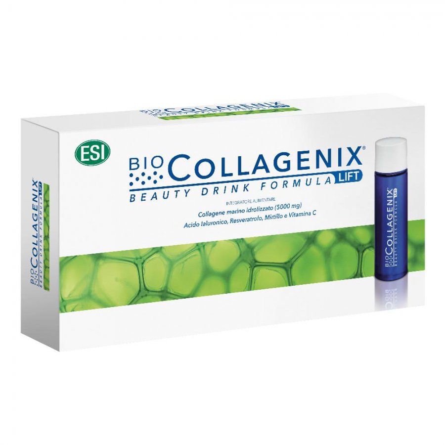 Esi - Biocollagenix 10 Drink da 30ml - Integratore Collagene Liquido per la Salute della Pelle