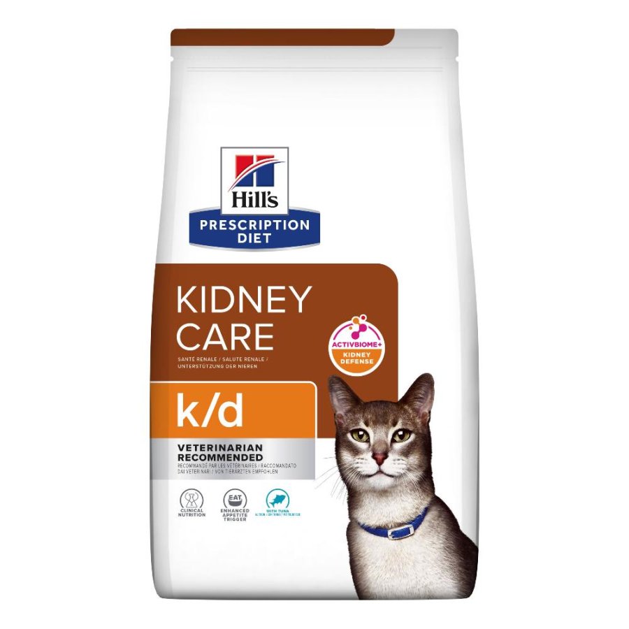 HILL'S GATTO DIET K/D KIDNEY CARE TONNO 1,5KG