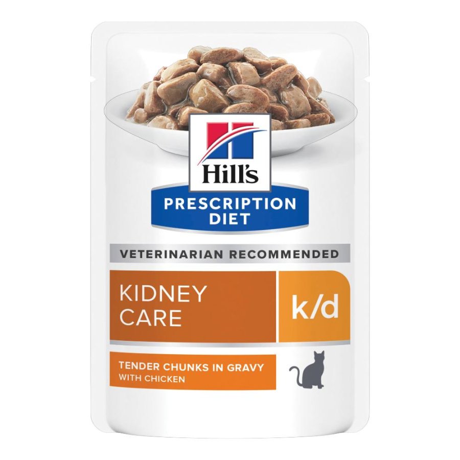HILL'S GATTO DIET K/D KIDNEY CARE GRAVY (IN SALSA) POLLO 85GR (bustina)