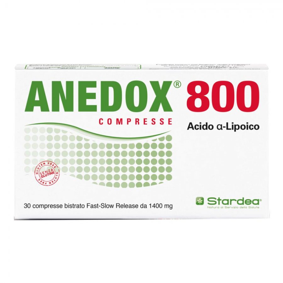 Anedox 800 - Integratore alimentare per la protezione delle cellule dallo stress ossidativo 30 compresse