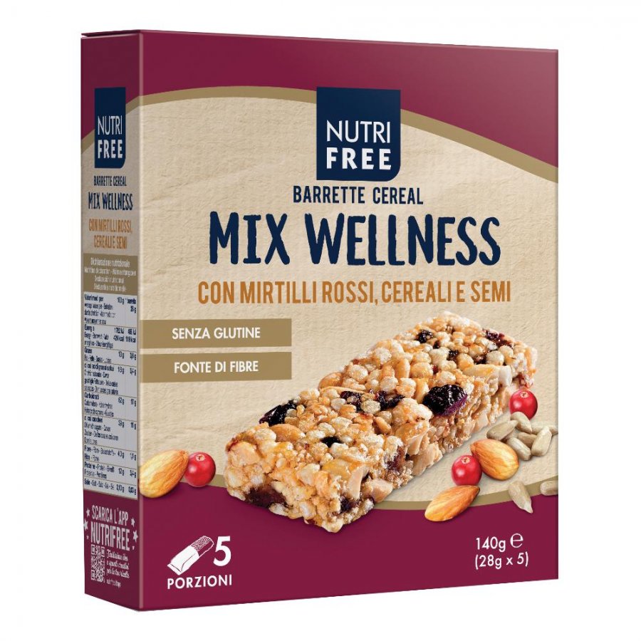 NUTRIFREE Barretta Cereali Mix Wellness 5x28g