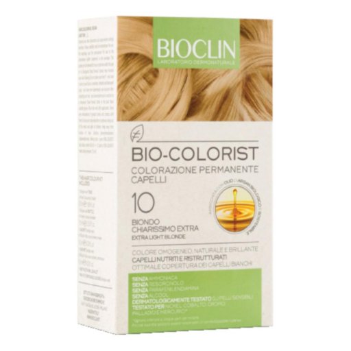 Bioclin Bio Colorist Colorazione Permanente 10 Biondo Chiarissimo Extra Bioclin Bio Colorist Colorazione Permanente 10 Biondo Chiarissimo Extra
