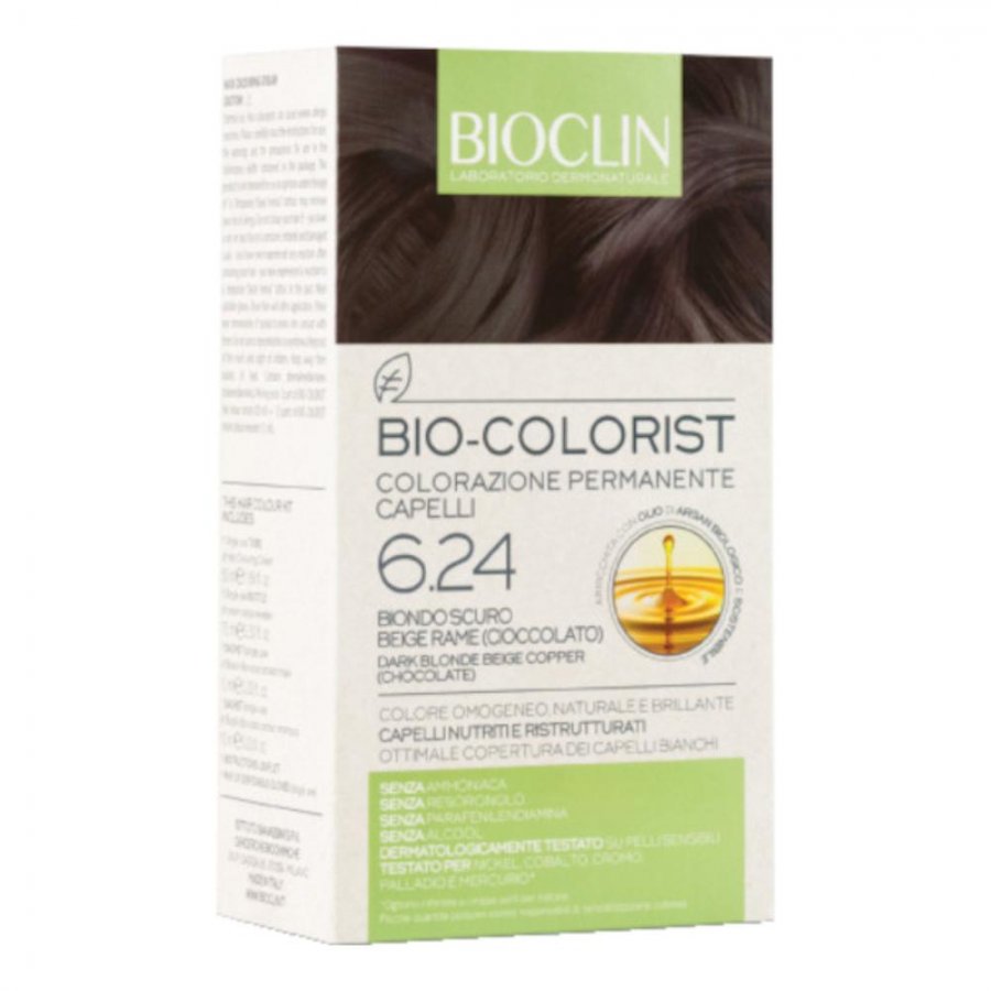 Bioclin - Bio Colorist Colorazione Permanente 6.24 Biondo Scuro Beige Rame