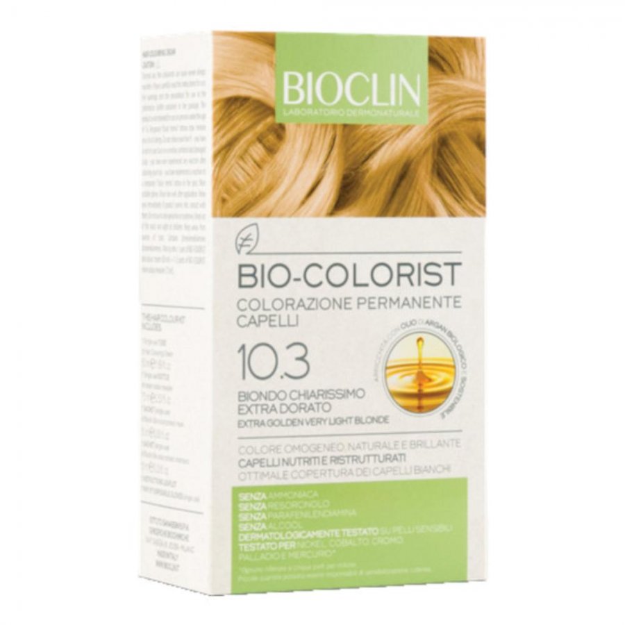 Bioclin - Bio Colorist Colorazione Permanente 10.3 Biondo Chiarissimo Extra Dorato