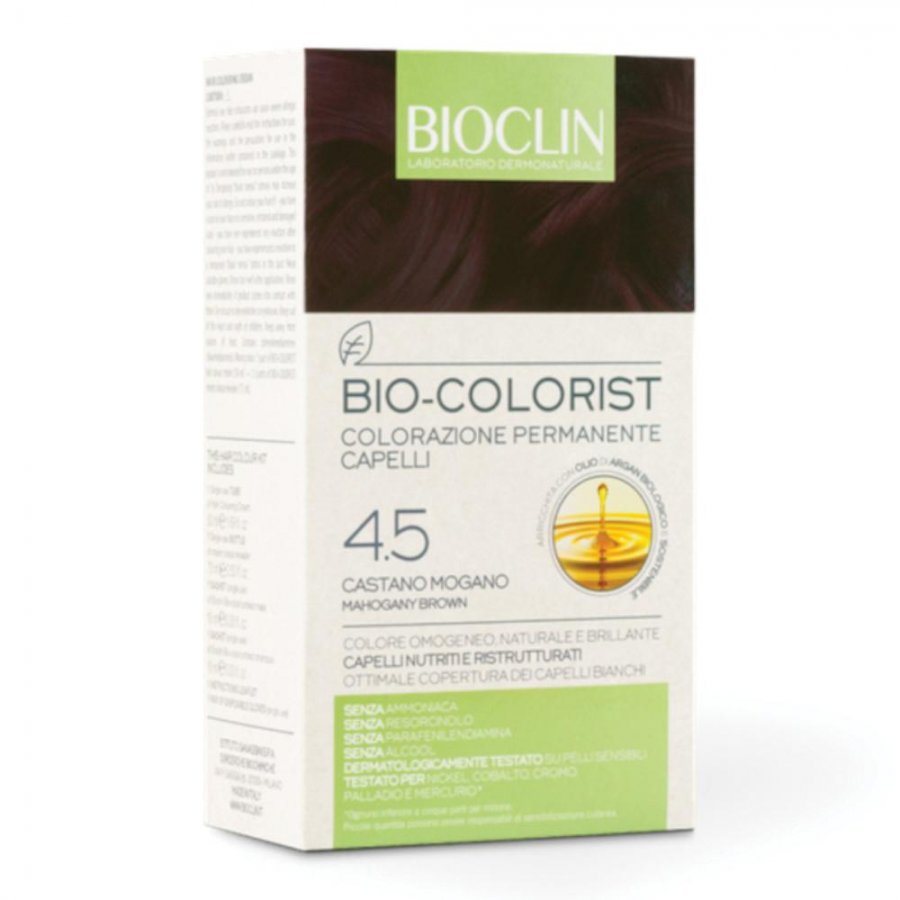 Bioclin - Bio Colorist Colorazione Permanente 4.5 Castano Mogano